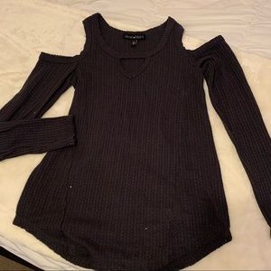 Off Shoulder Long Sleeve Top